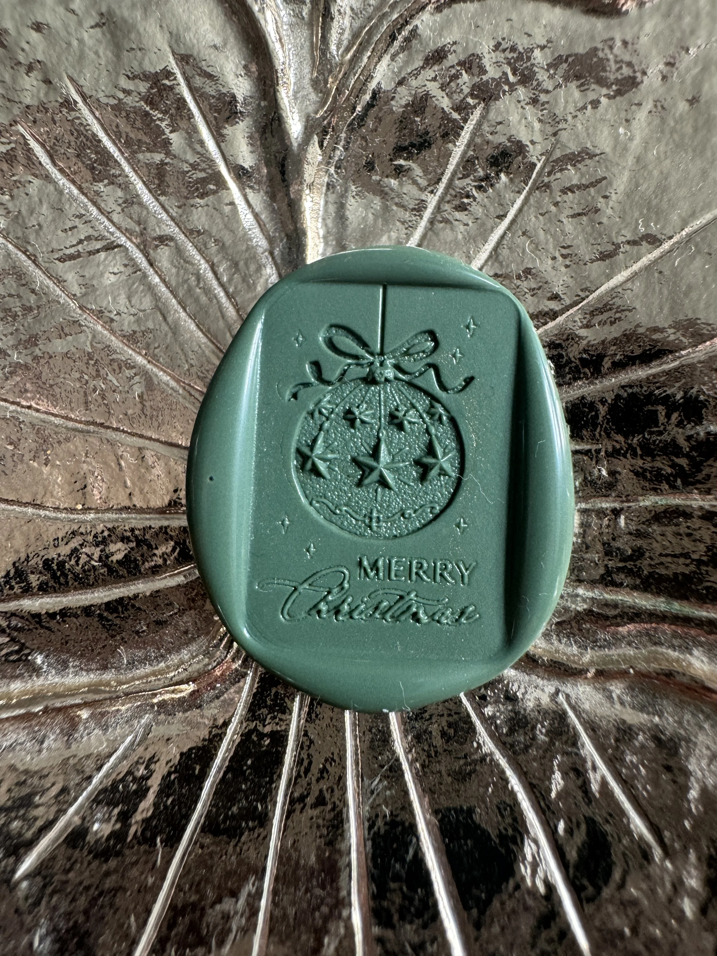 Christmas Bauble Wax Seal