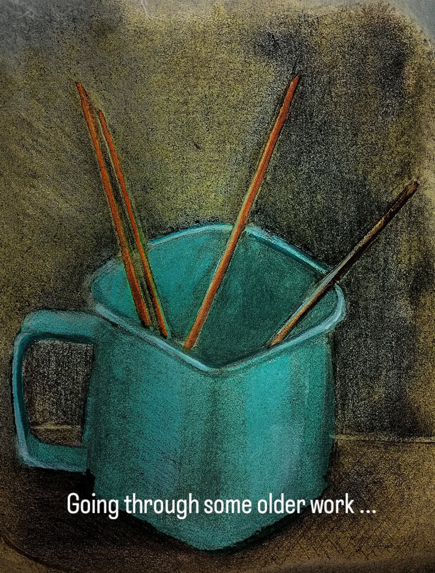 An old piece of practice. Pencil, charcoal and acrylic ink

#oldsketches 
#stilllife_archive 
#humaneye