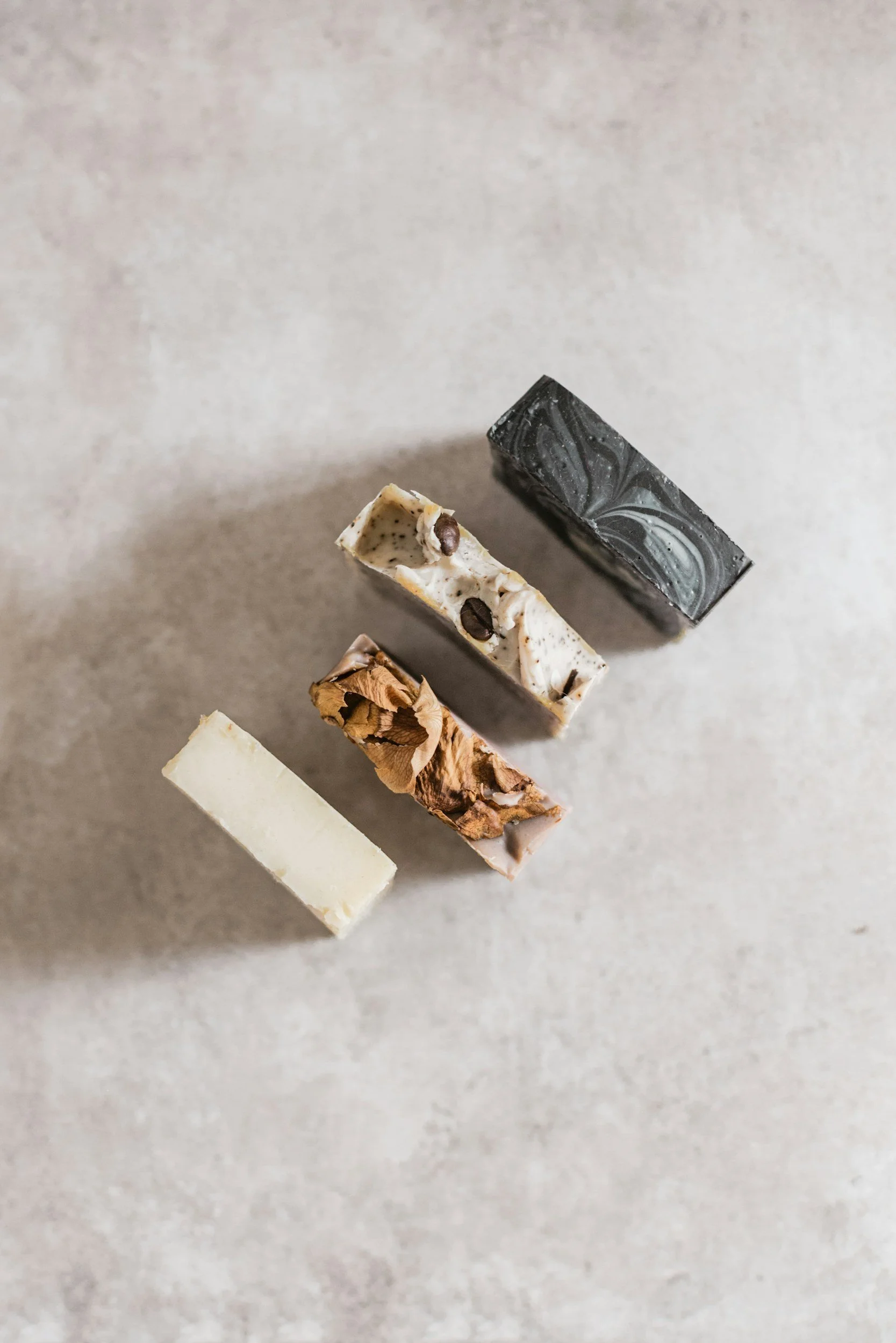 Handmade soap as thoughtful wedding favours.