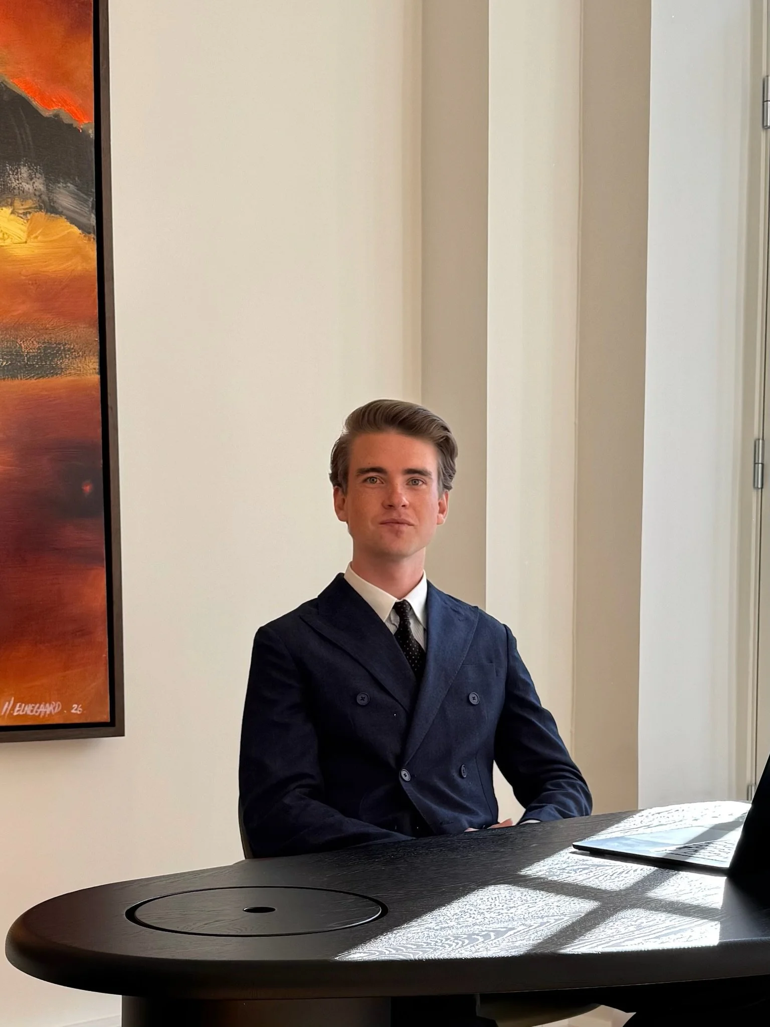 billede af medejeren Samuel