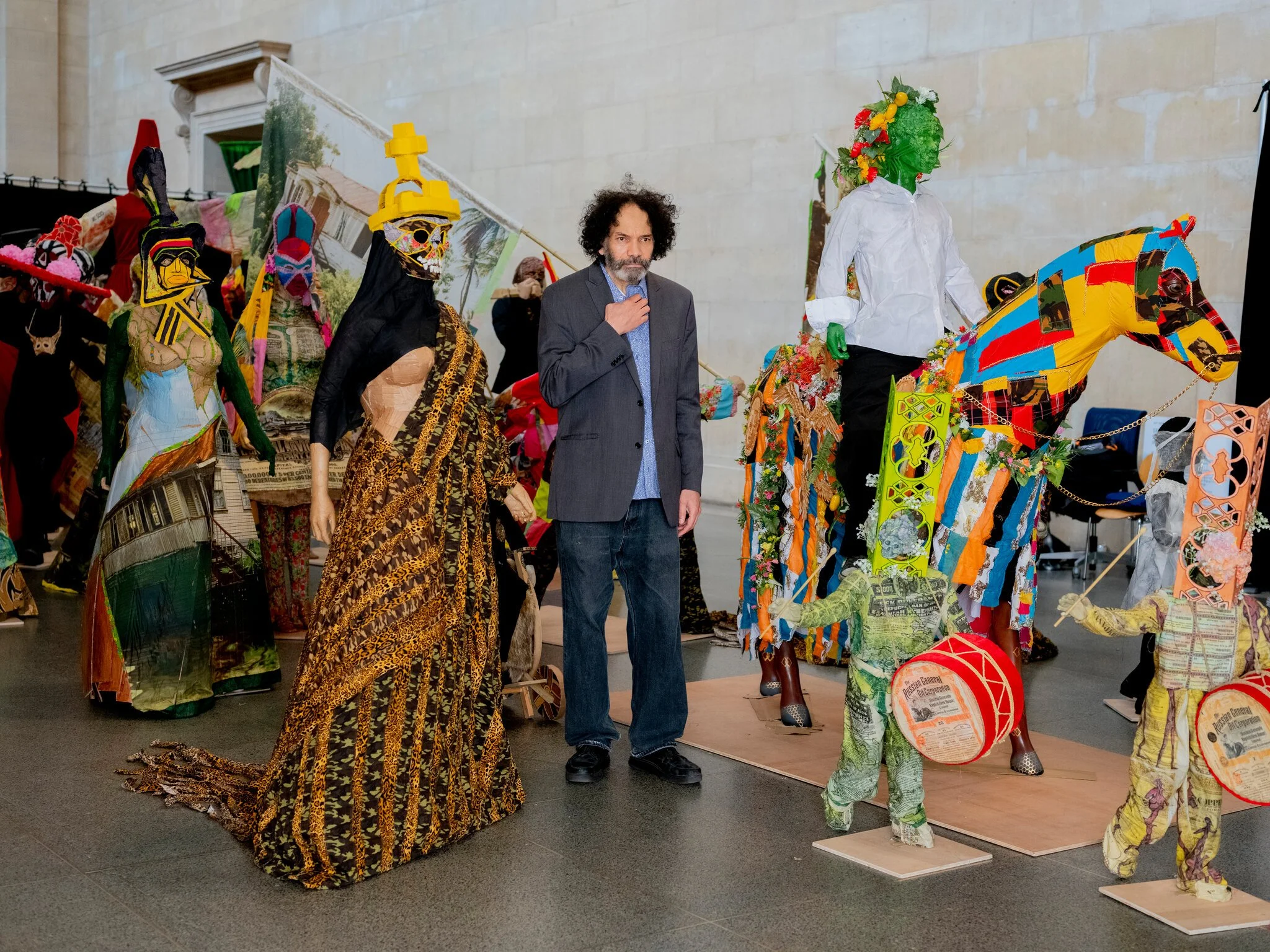 Hew Locke's 2022 'The Procession'