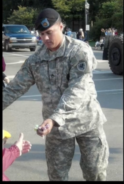 Bill Butler in Army National Guard uniform