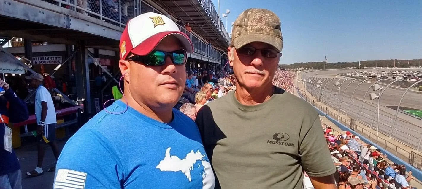Bill Butler at a race track