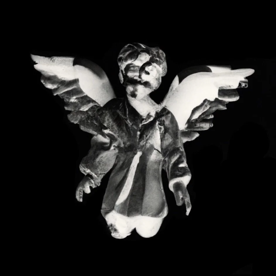 Choice Suffering "Midwest Burnout" EP cover art. Also known as the "EnRapture Angel".