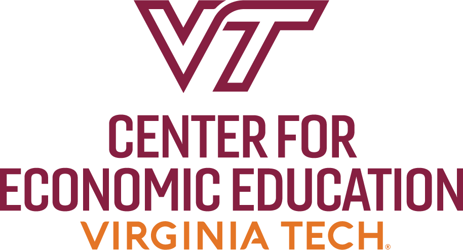 Virginia Tech Center for Economic Education logo