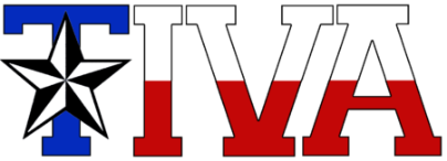 Iowa Veterans of Foreign Wars (VFW) logo with a five-pointed star and red, white, and blue “I V A” lettering