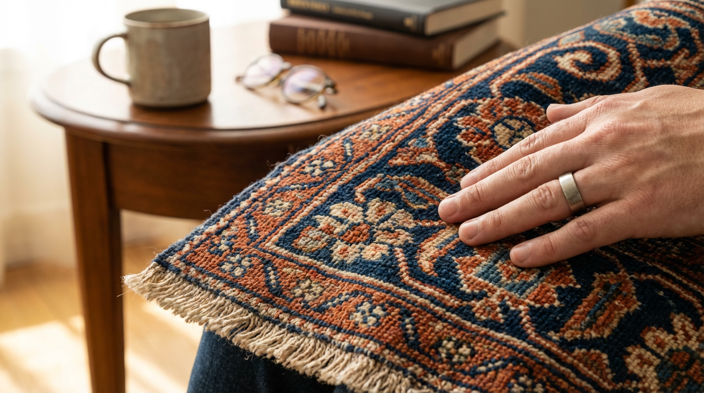 Hand-Woven Persian Rug