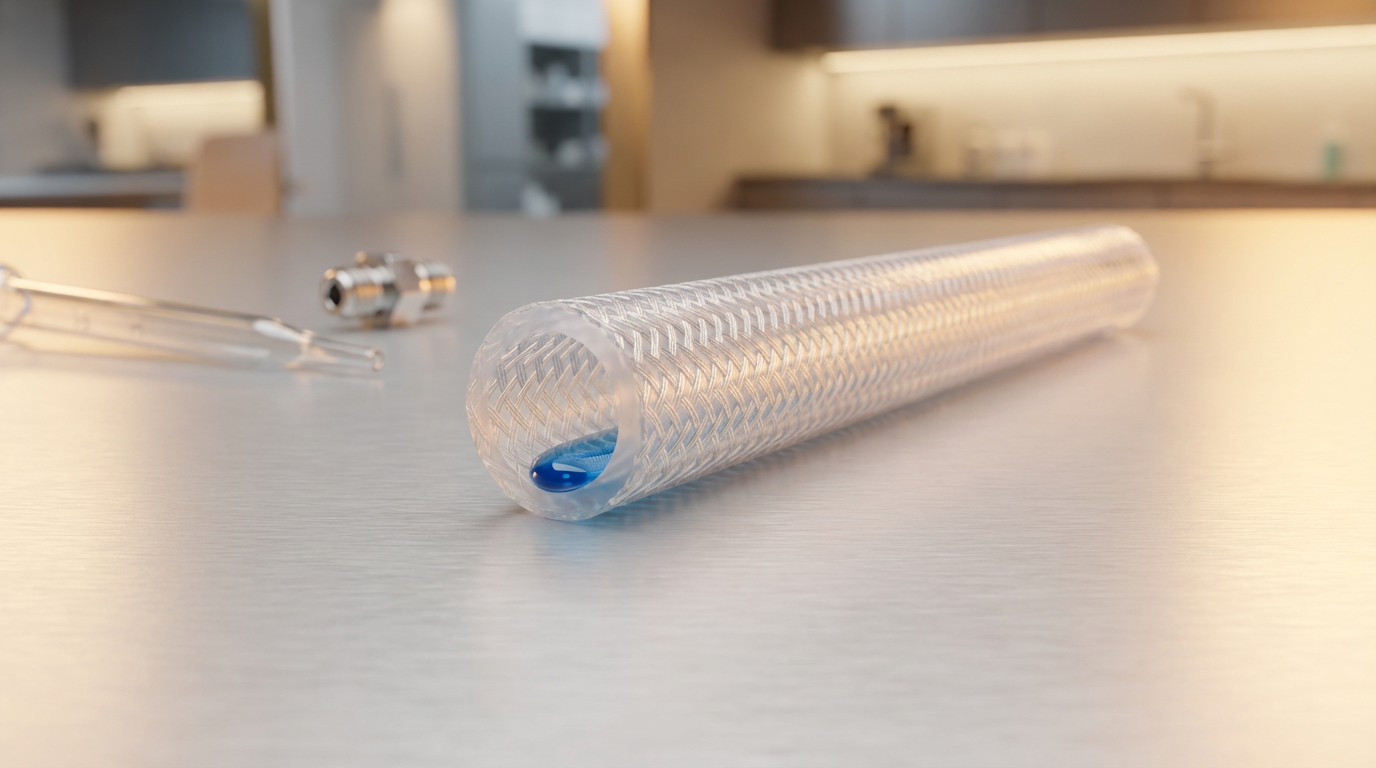 Reinforced Silicone Tubing