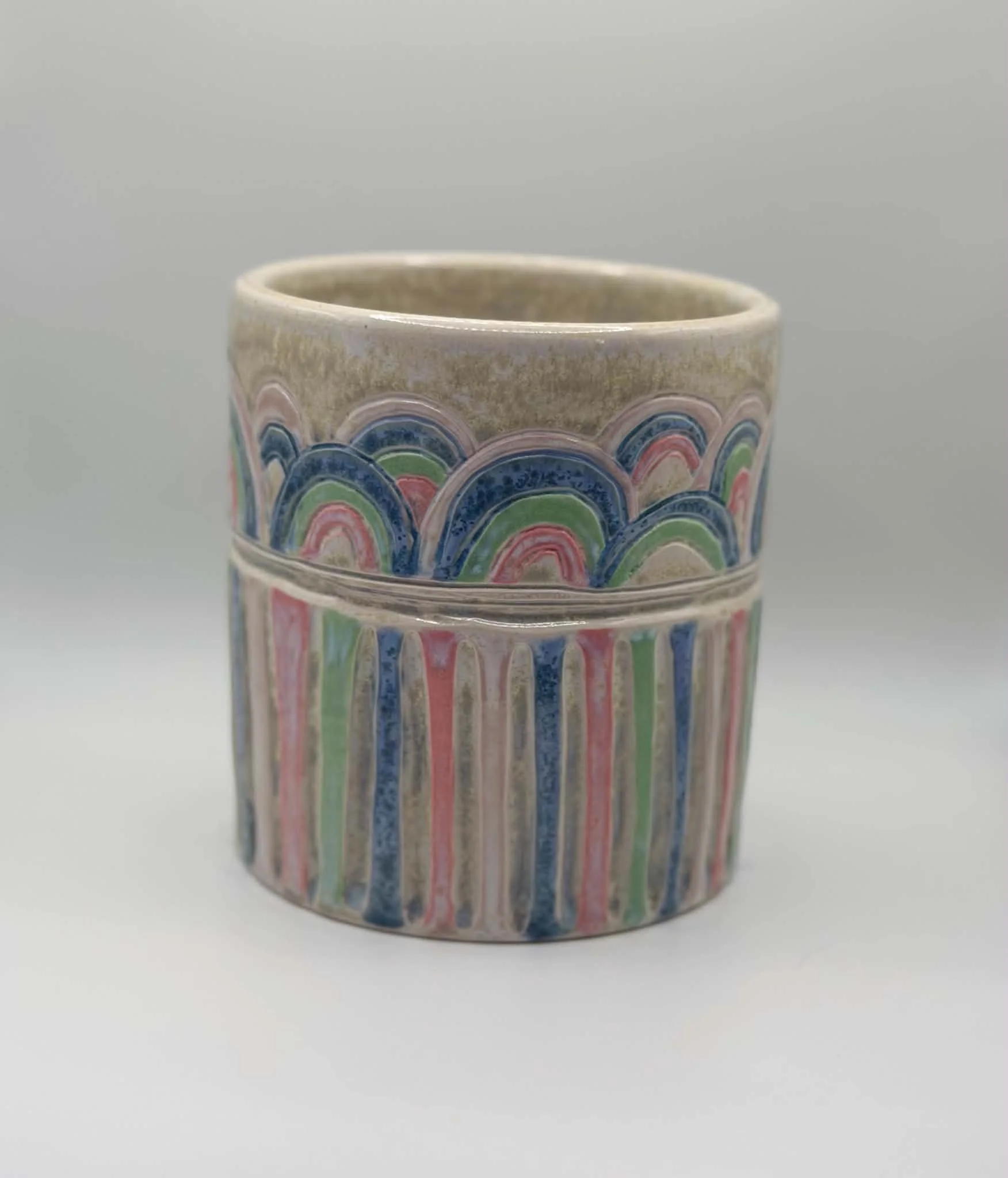 Lil Rainbow Crock