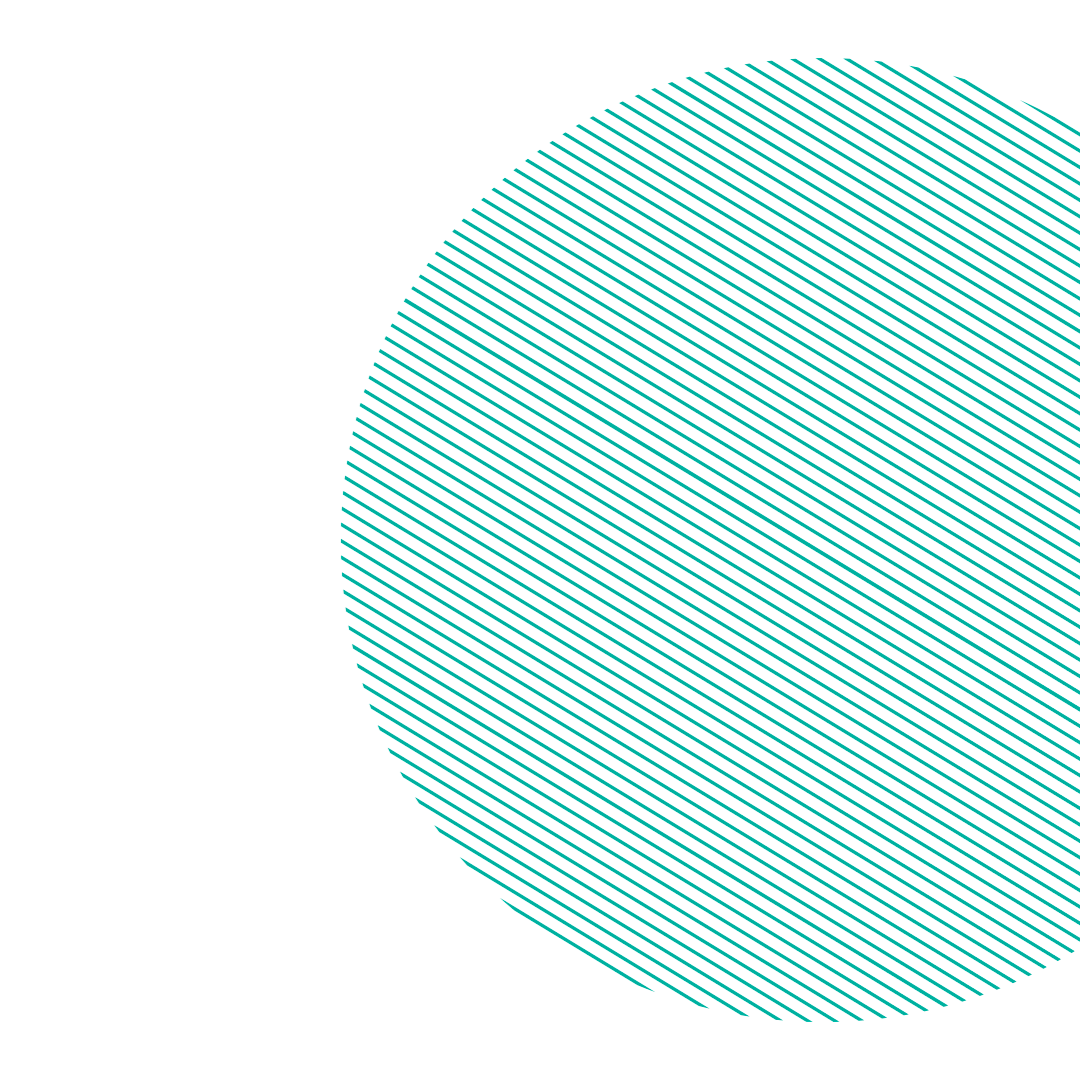 Semicircle pattern, green on white background.