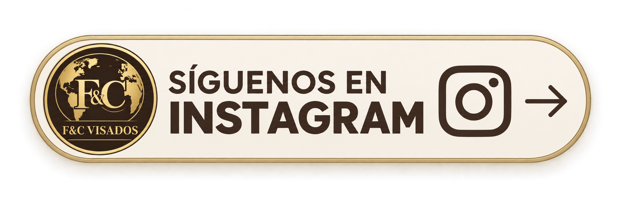 Botón que invita a seguir en Instagram a F&C Visados con el logo de la marca y una flecha apuntando hacia la derecha.
