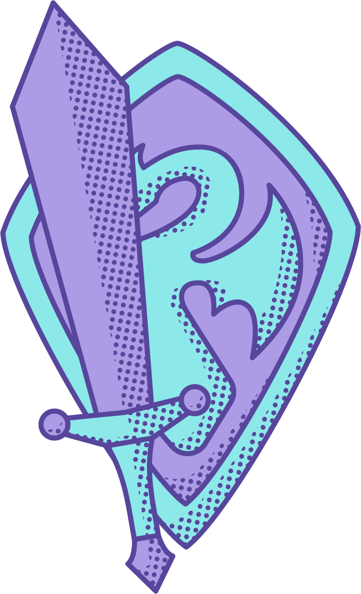Sword and Shield Illustration