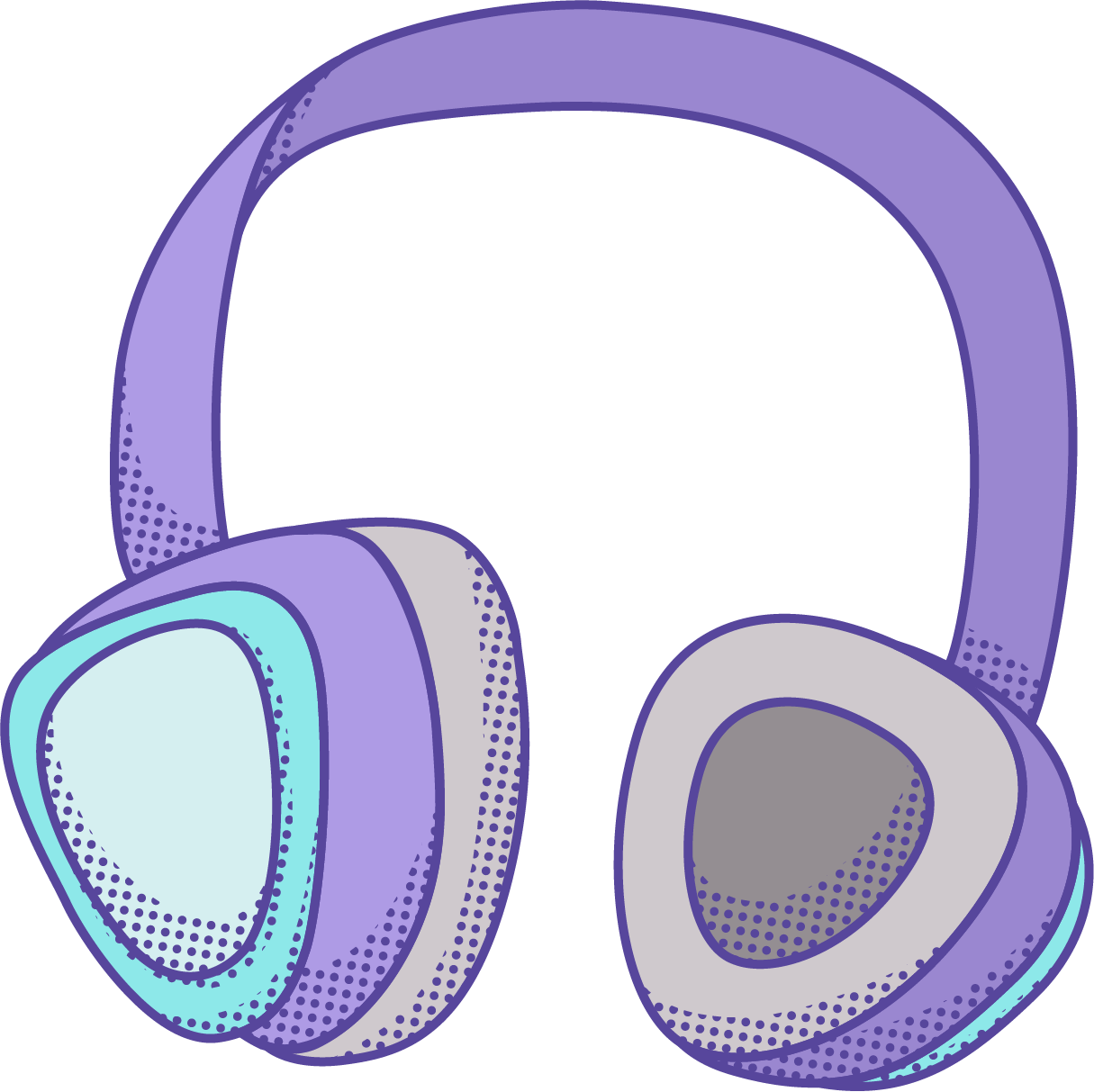 Headphones Illustration