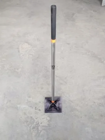 THH - 488 Hand Tamper
1/2”x 8” steel square plate, 48” length. stainless shaft, mild steel plate