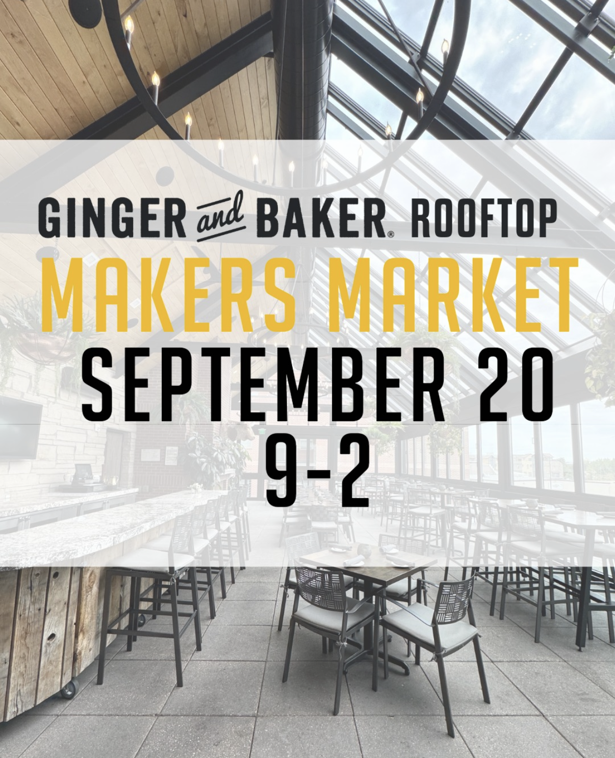 Ginger and Baker Makers Market