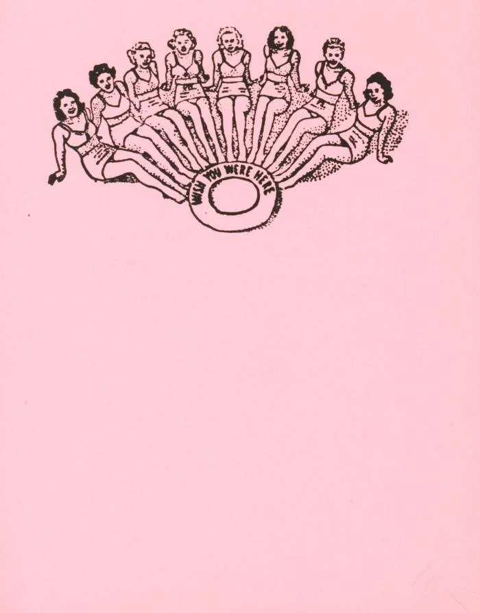 Promotional Card: "A Variety of Women" (1994) [VERSO]