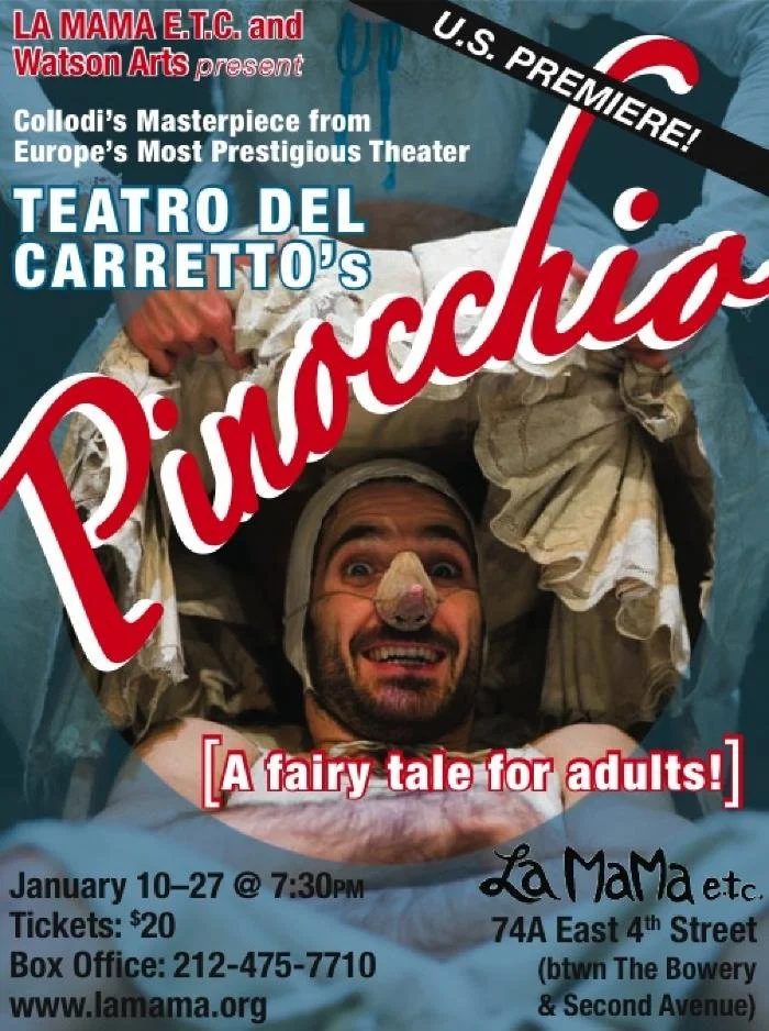 Promo Leaflet/Ad [Digital]: "Pinocchio" (2008)