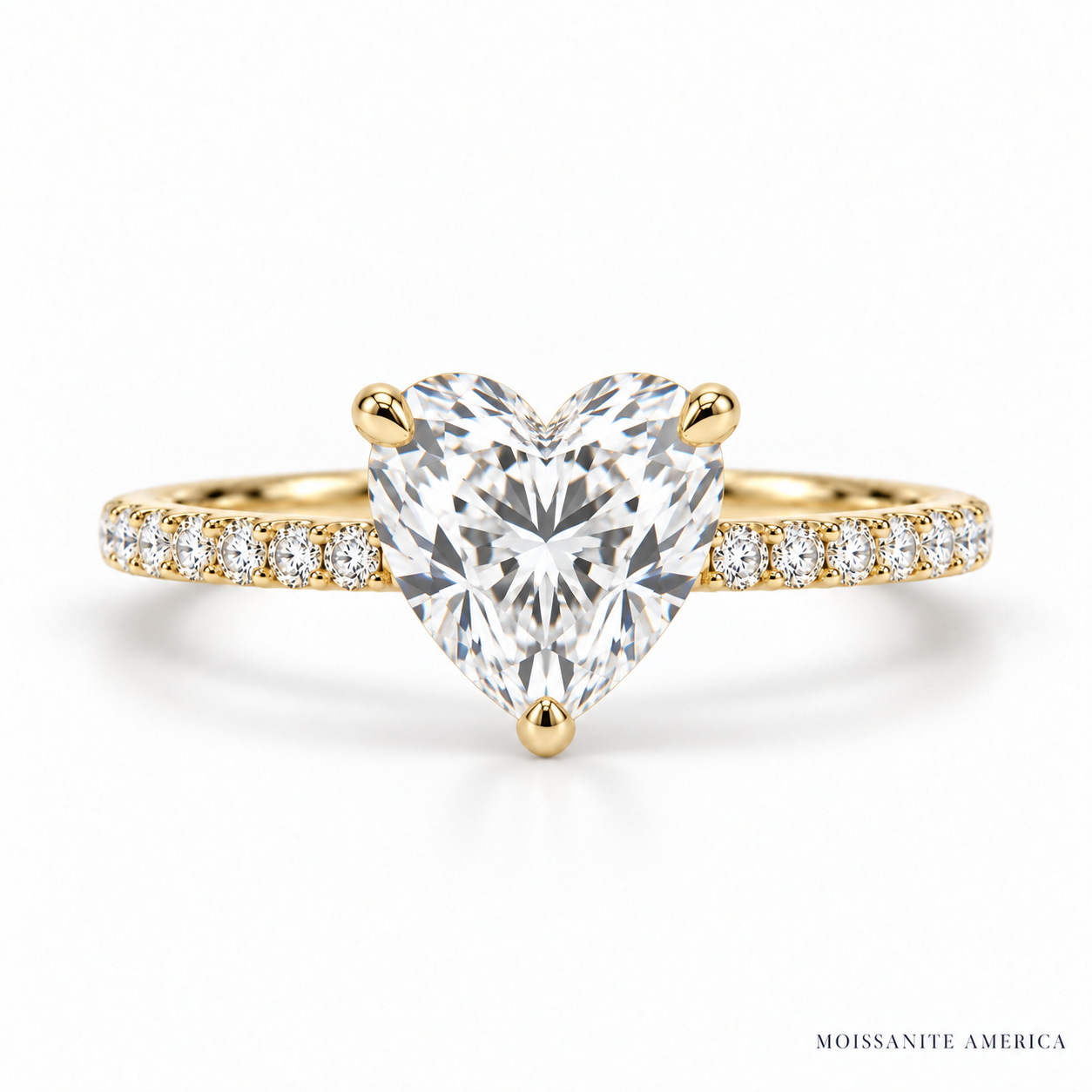 The Heart Pave Solitaire