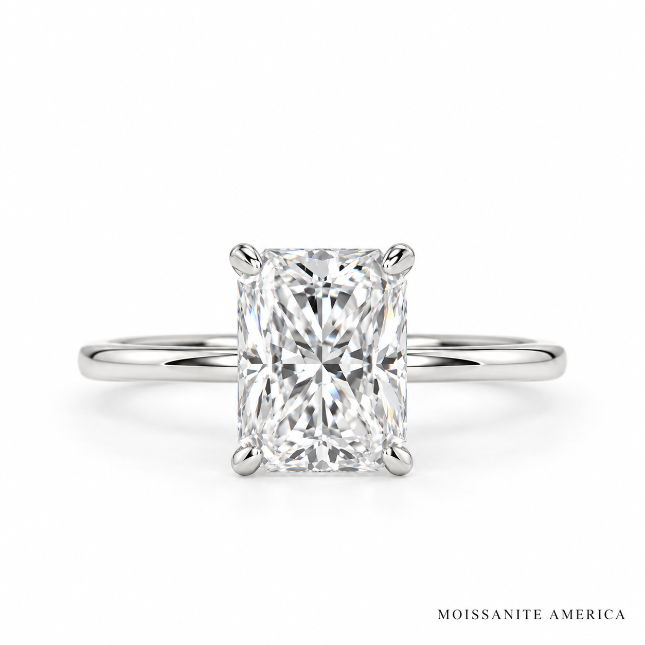 The Classic Radiant Solitaire