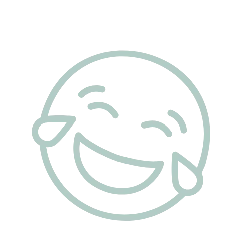Icône de visage souriant avec un masque de protection