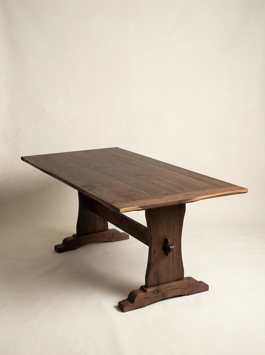 Hand crafted table