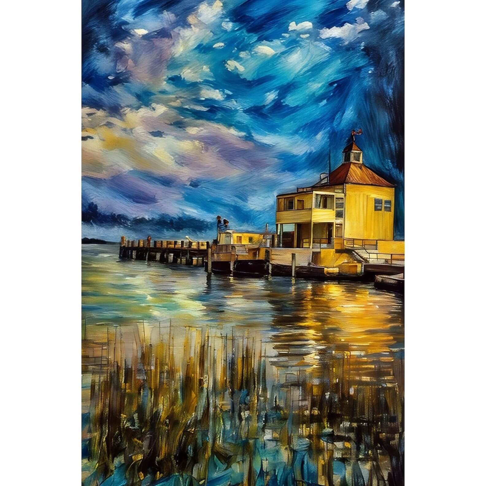 Manteo NC Roanoke Marshes Lighthouse Print