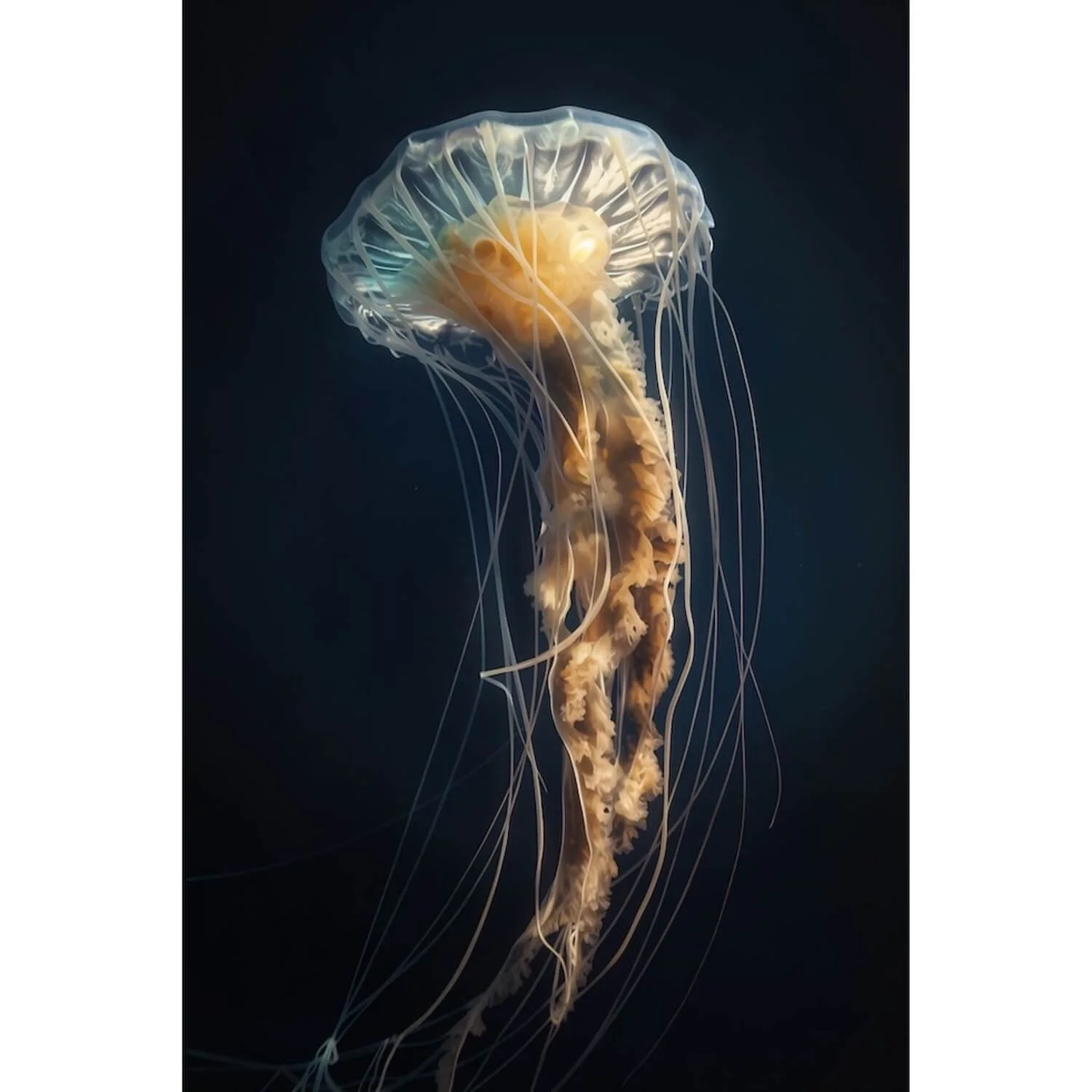 Virginia Beach Sea Nettle Fine Art Canvas Print