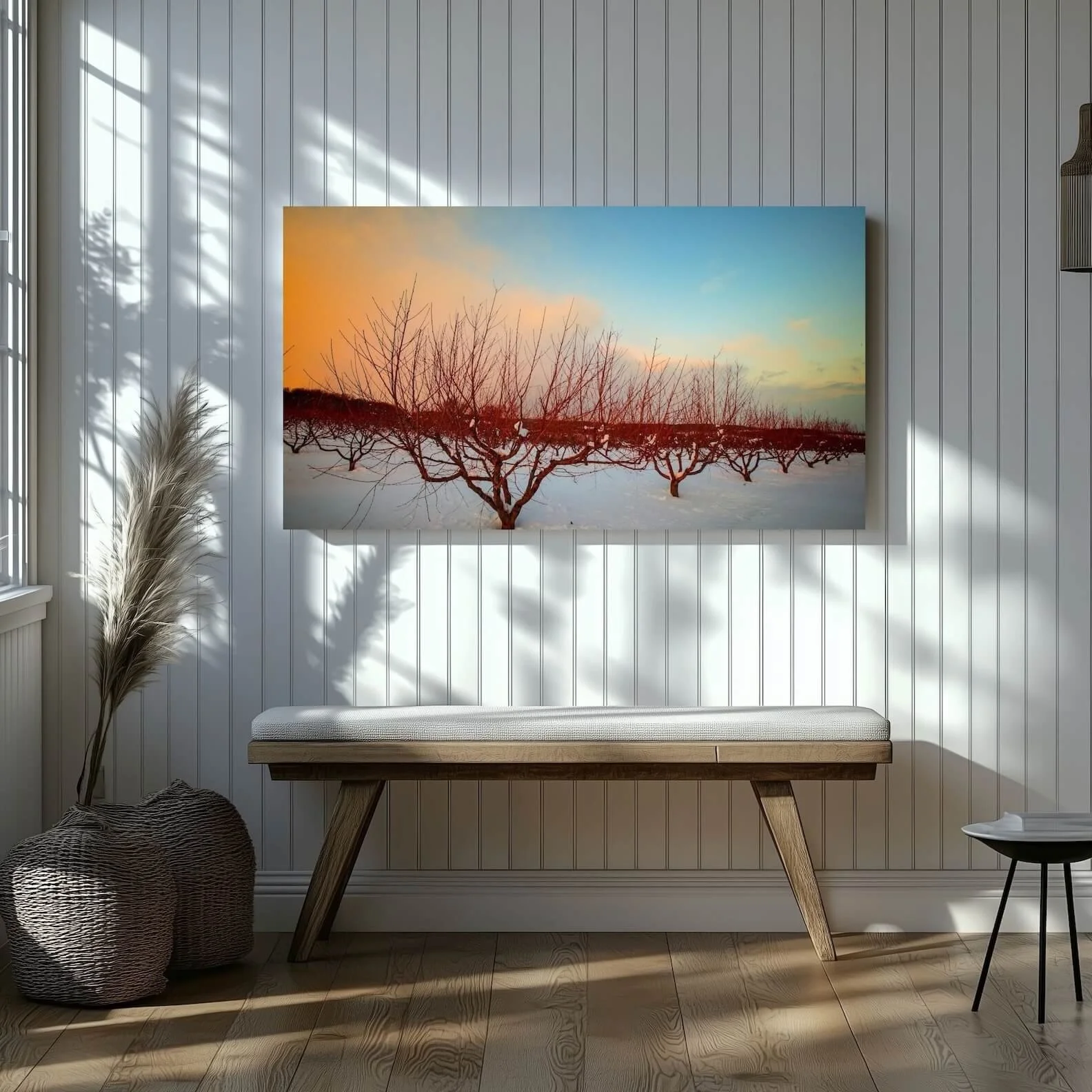 Lovettsville Virginia orchard landscape fine art photography print by Whysall World, 300 DPI high resolution wall decor on 300 GSM archival paper