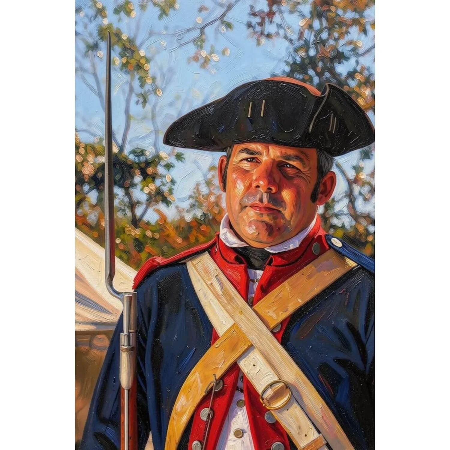 The Continental Guard Fine Art Portrait