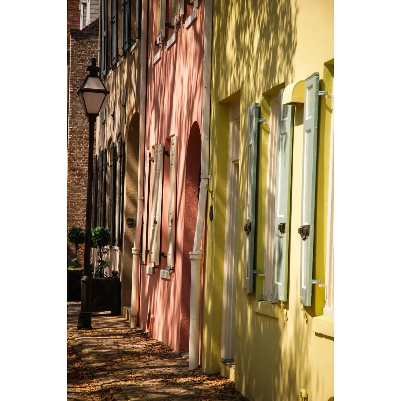 Rainbow Row Charleston SC Fine Art Print