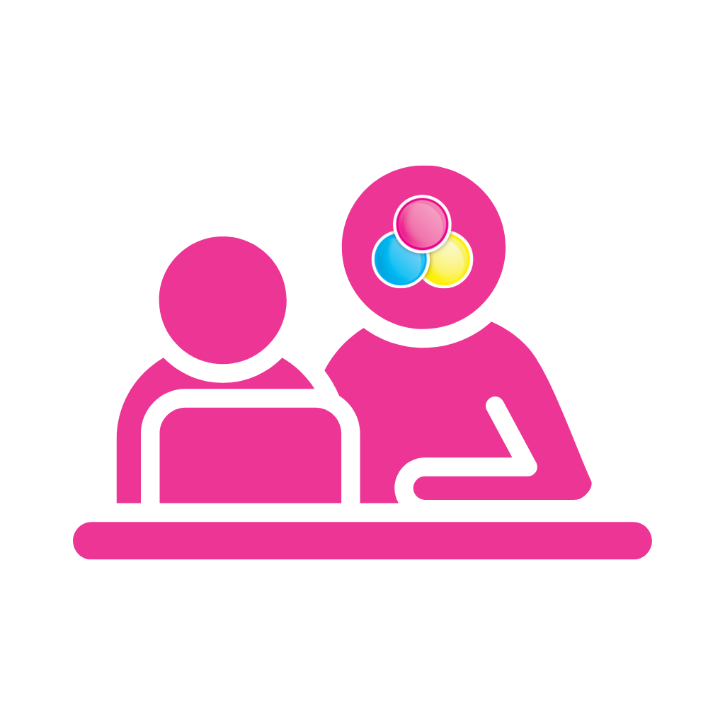 NEBS Icon illustrating their install and train services.
