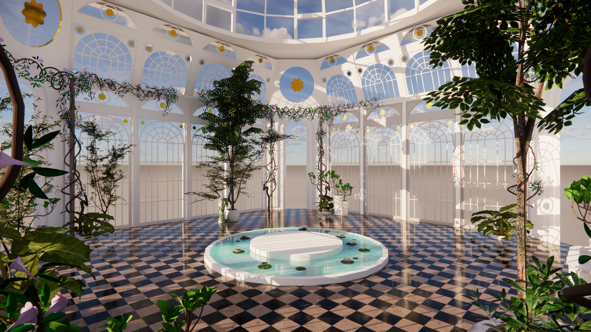 Greenhouse:
SketchUp, Layout, Enscape (2025)