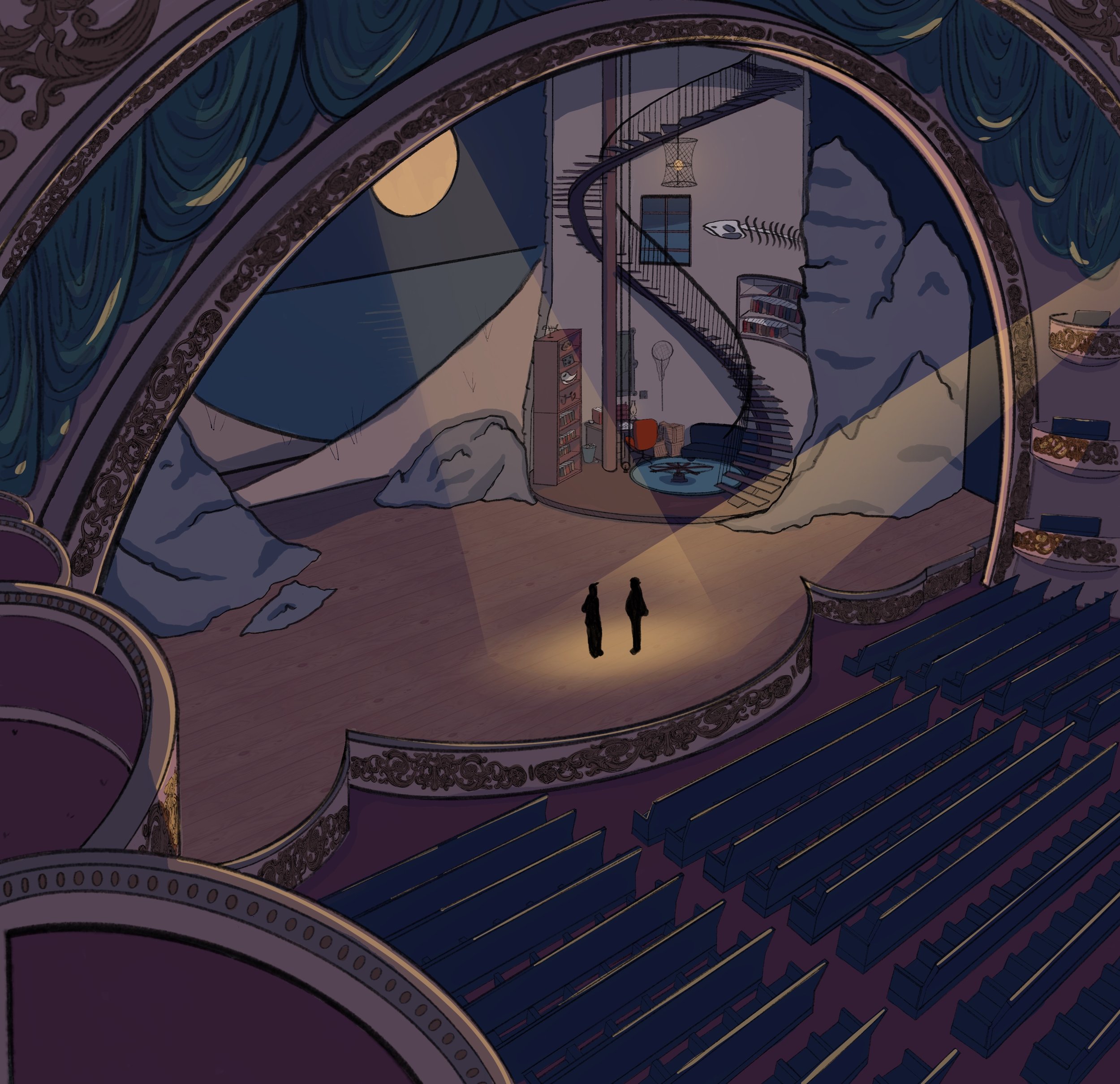 The Lighthouse: 
Procreate (2024)