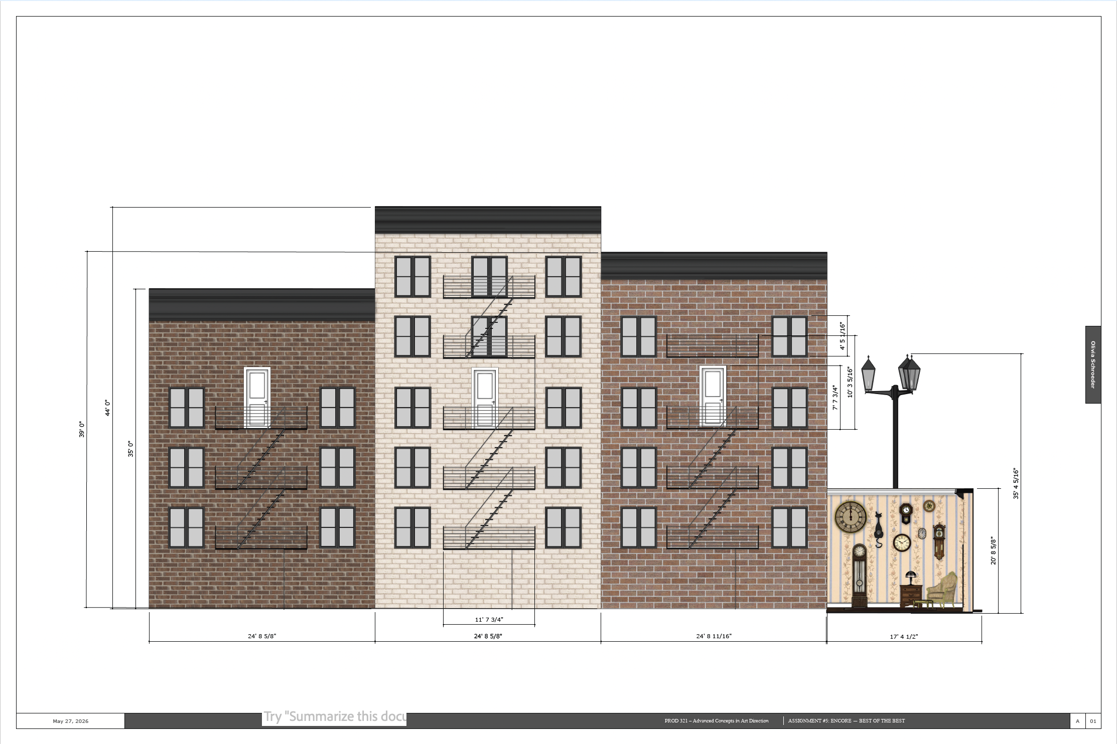 Judges Stand:
SketchUp, Layout, Enscape (2025)
