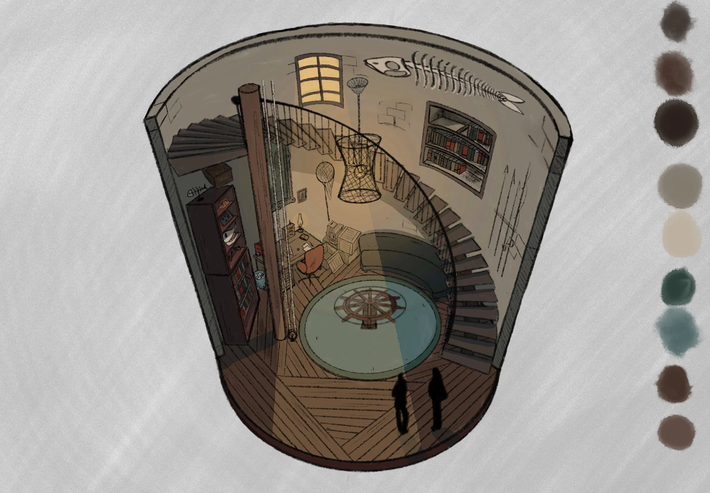 The Lighthouse: 
Procreate (2024)