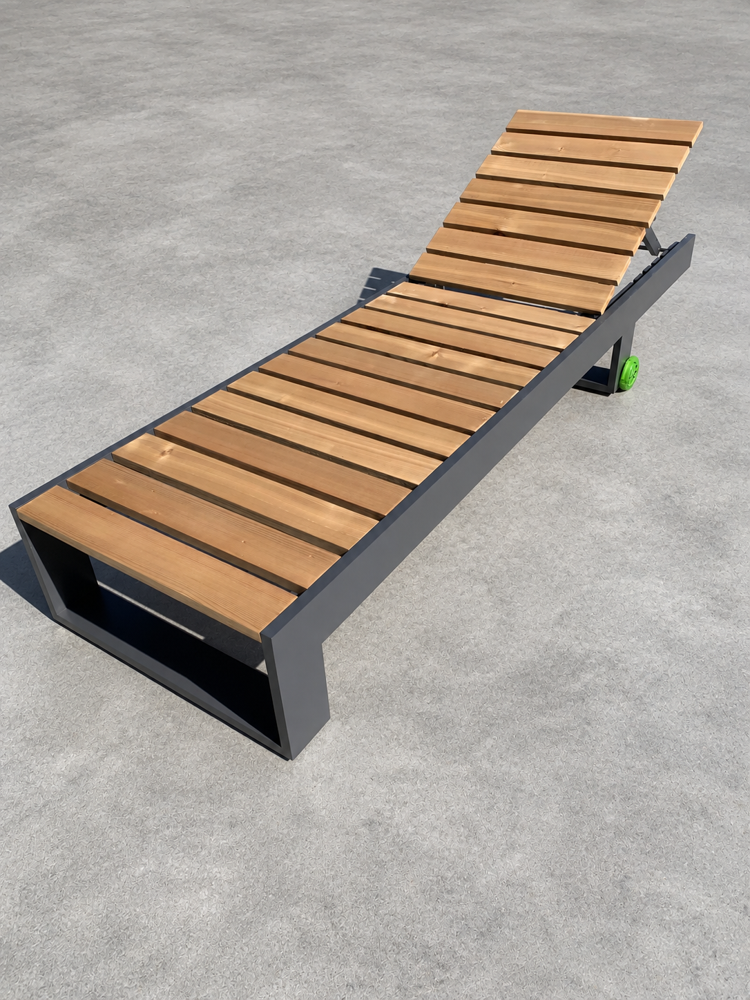 Cedar and Painted Lounger