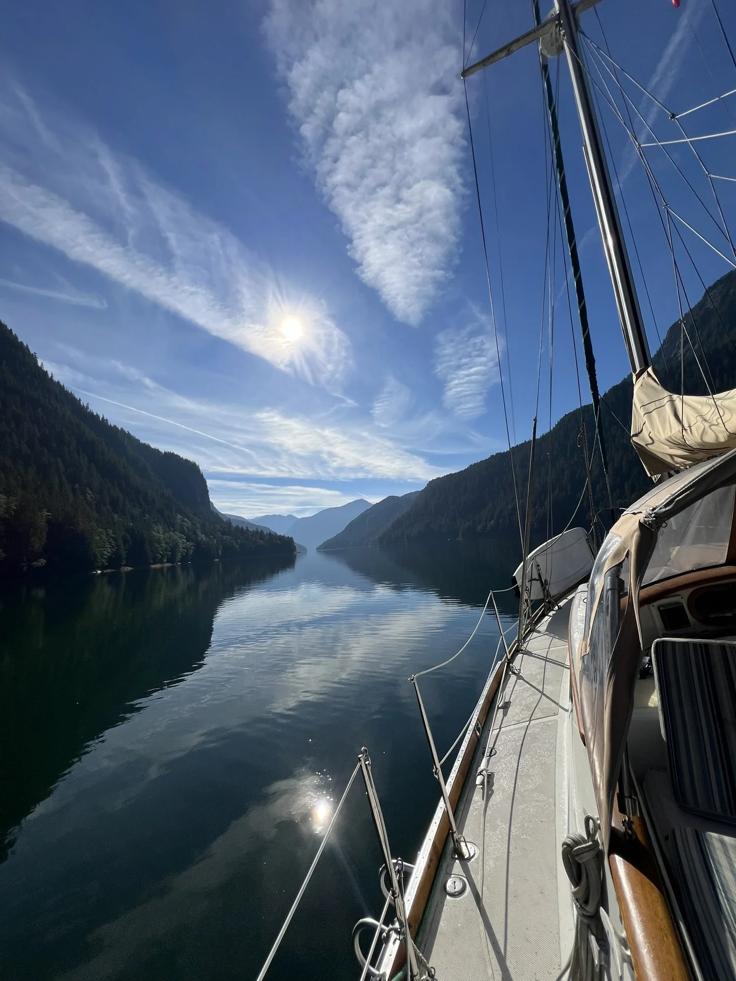 Salty & Thriving sailing image