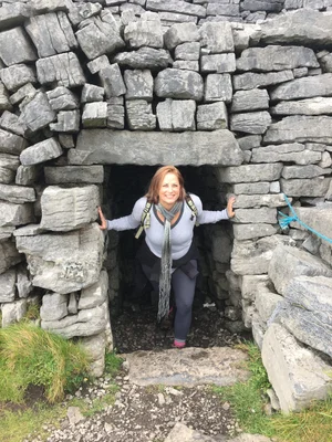Woman outdoors on a hiking adventure