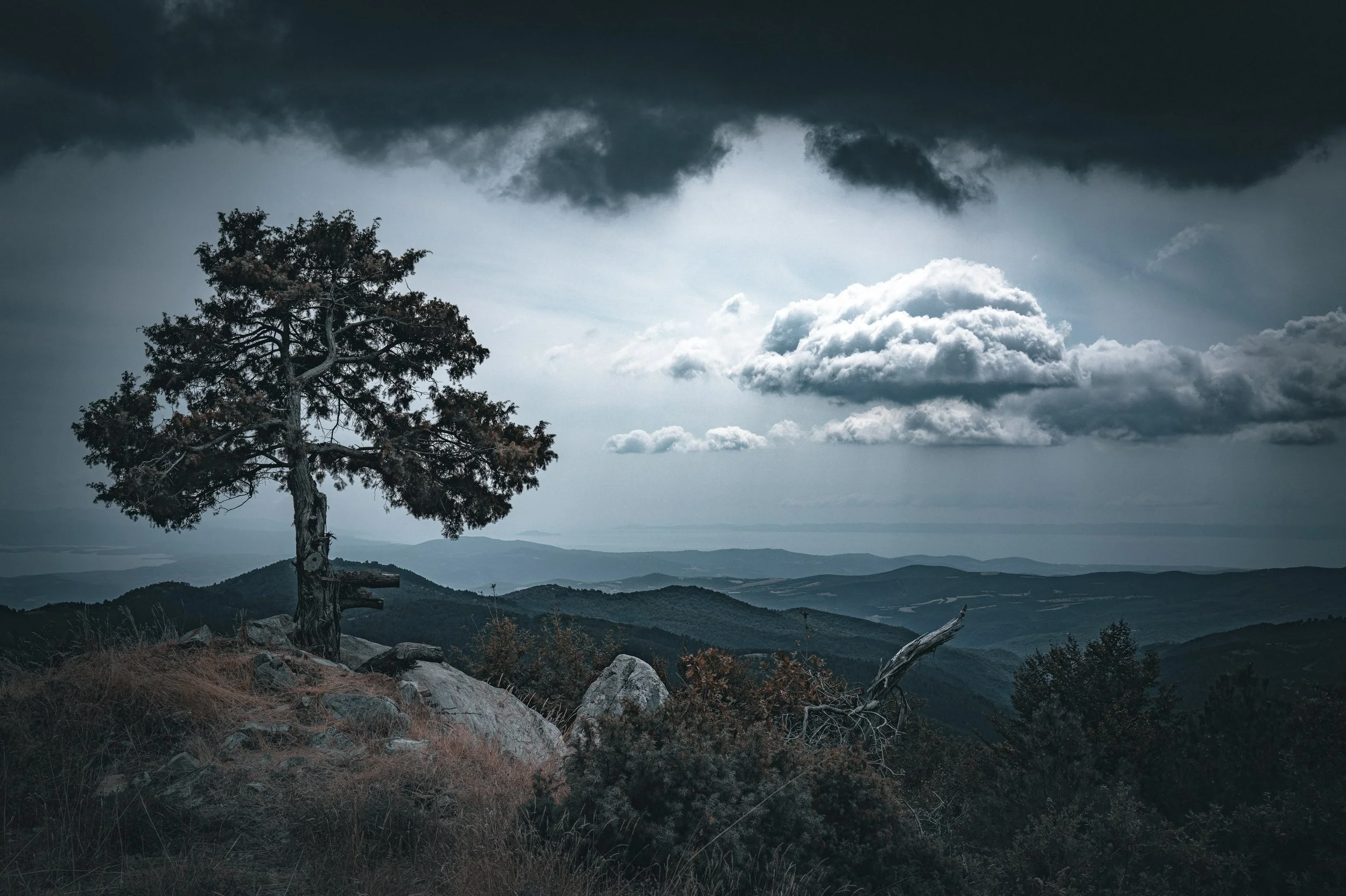 Shot from a drive in the beautiful mountains at the Chalkidiki. In fact Greece is a mountainous country. And still happy , that my Piaggio makes it on Greeks crazy roads. 

#greece #piaggio #landscape #photographer #wagener_michael
