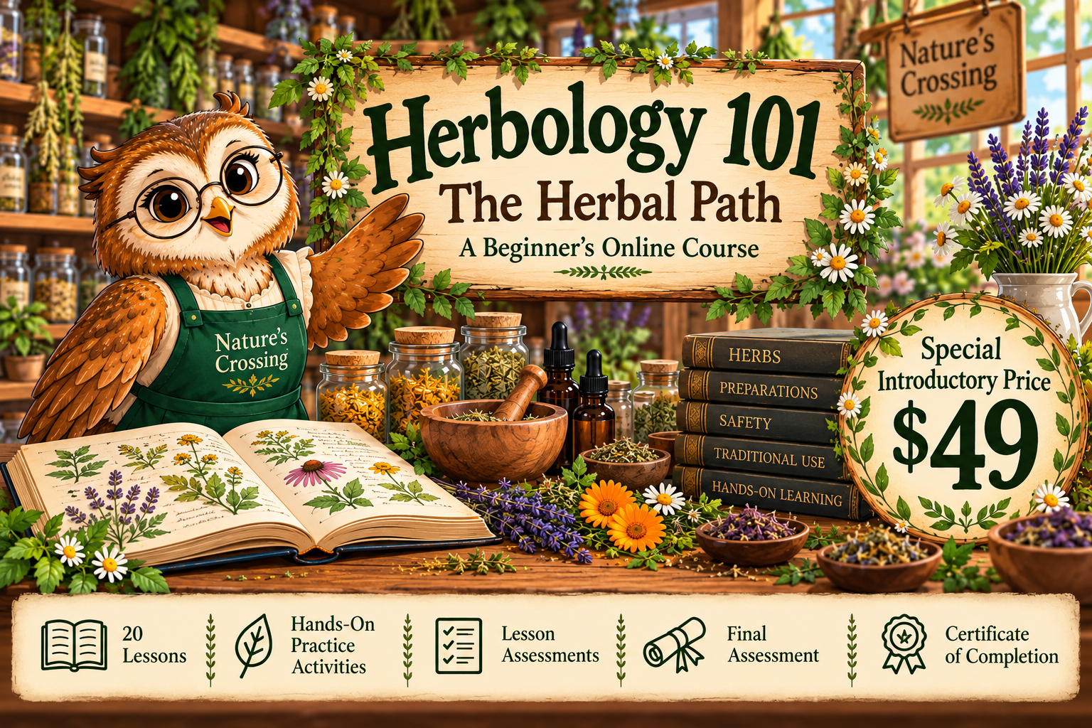 Introducing Herbology 101: Begin Your Herbal Path