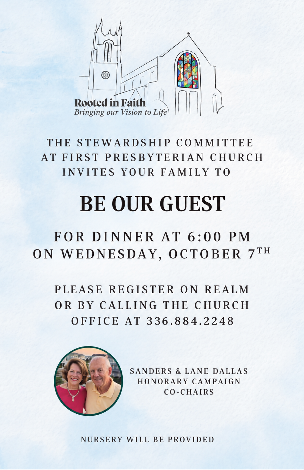 “Rooted in Faith: Bringing Our Vision to Life” Dinner