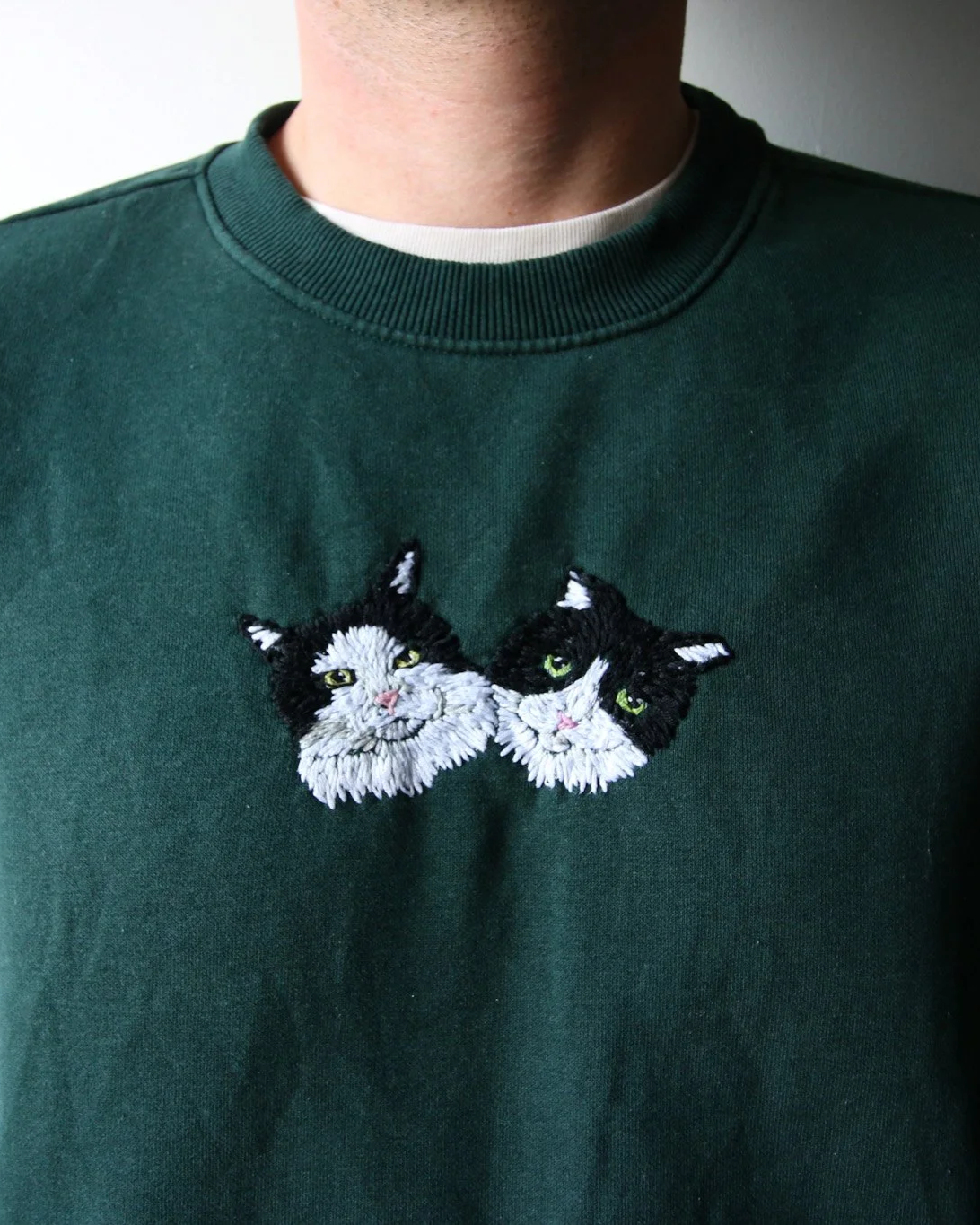 Custom Hand Embroidered Pet Jumper