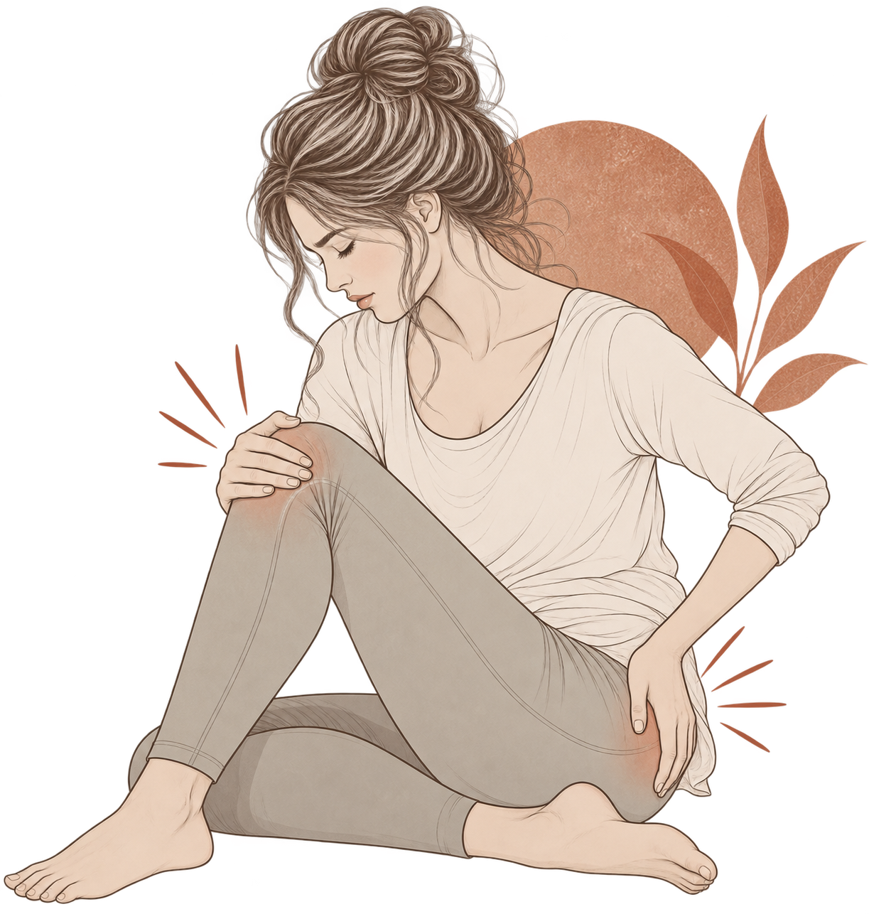 Waterloo Acupuncture hip, knee & hamstring pain