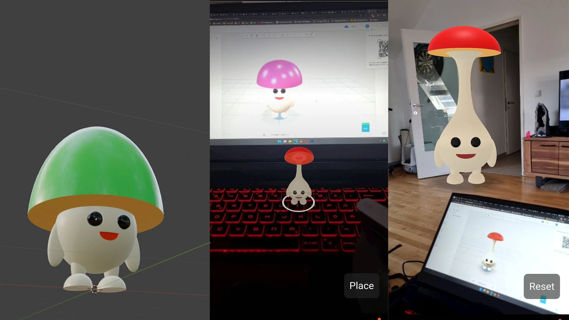 AR Dream Shroomies Prozess