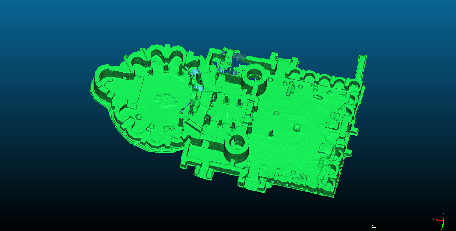 Digital Model of the Ruins 