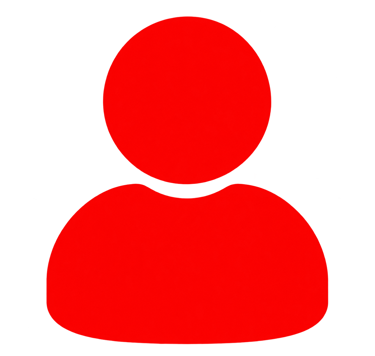 Two large red spheres connected by a red horizontal bar, set against a black background.