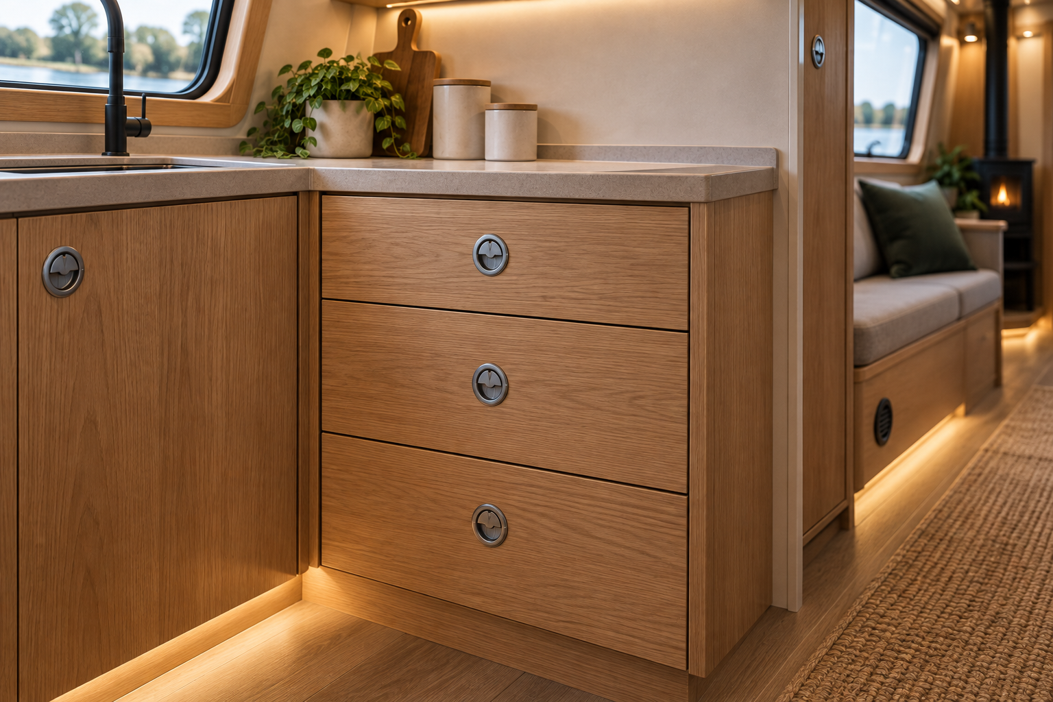 NOROMAS Made-to-Order Marine Drawer Unit From