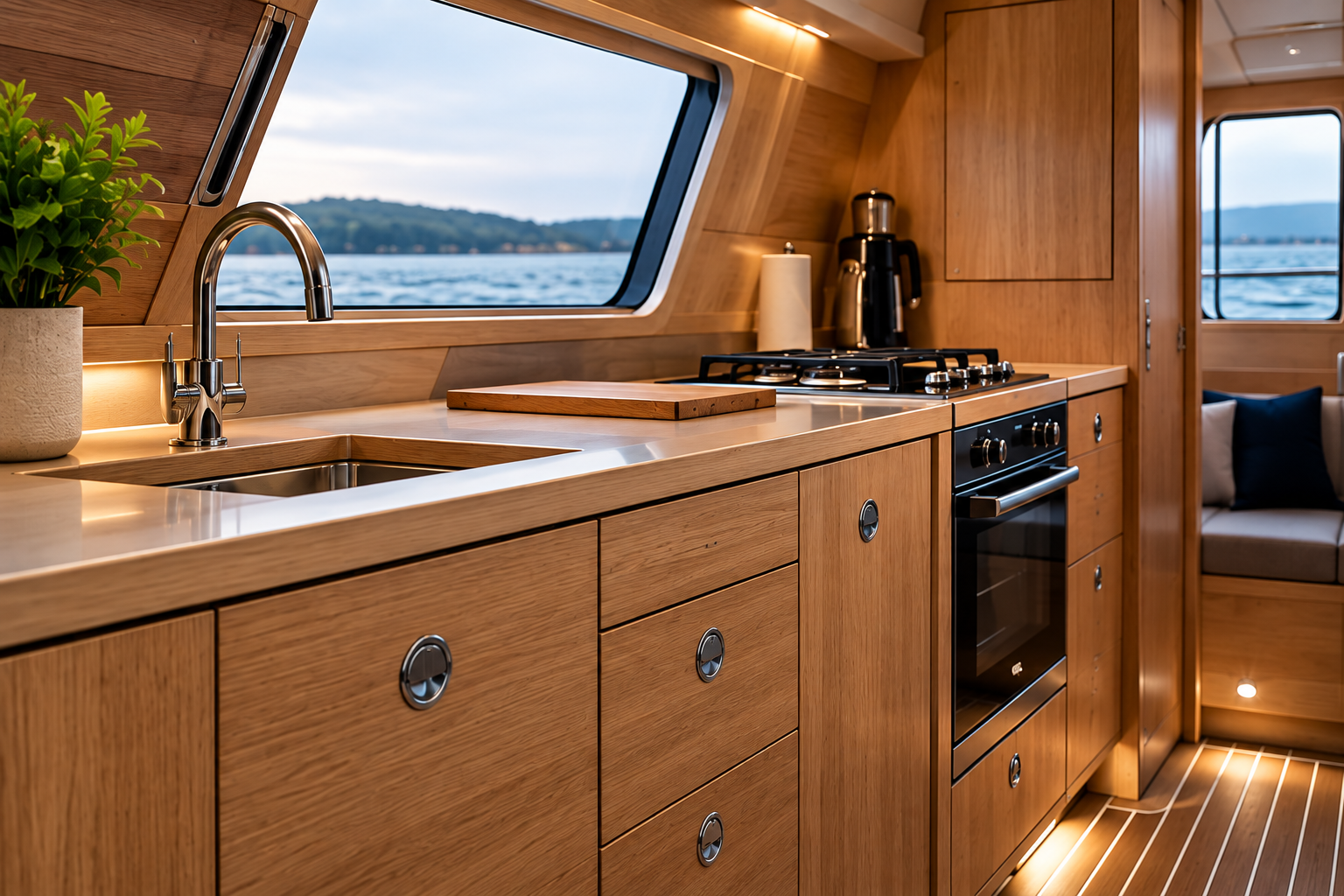 NOROMAS Made-to-Order Marine Base Cabinet From