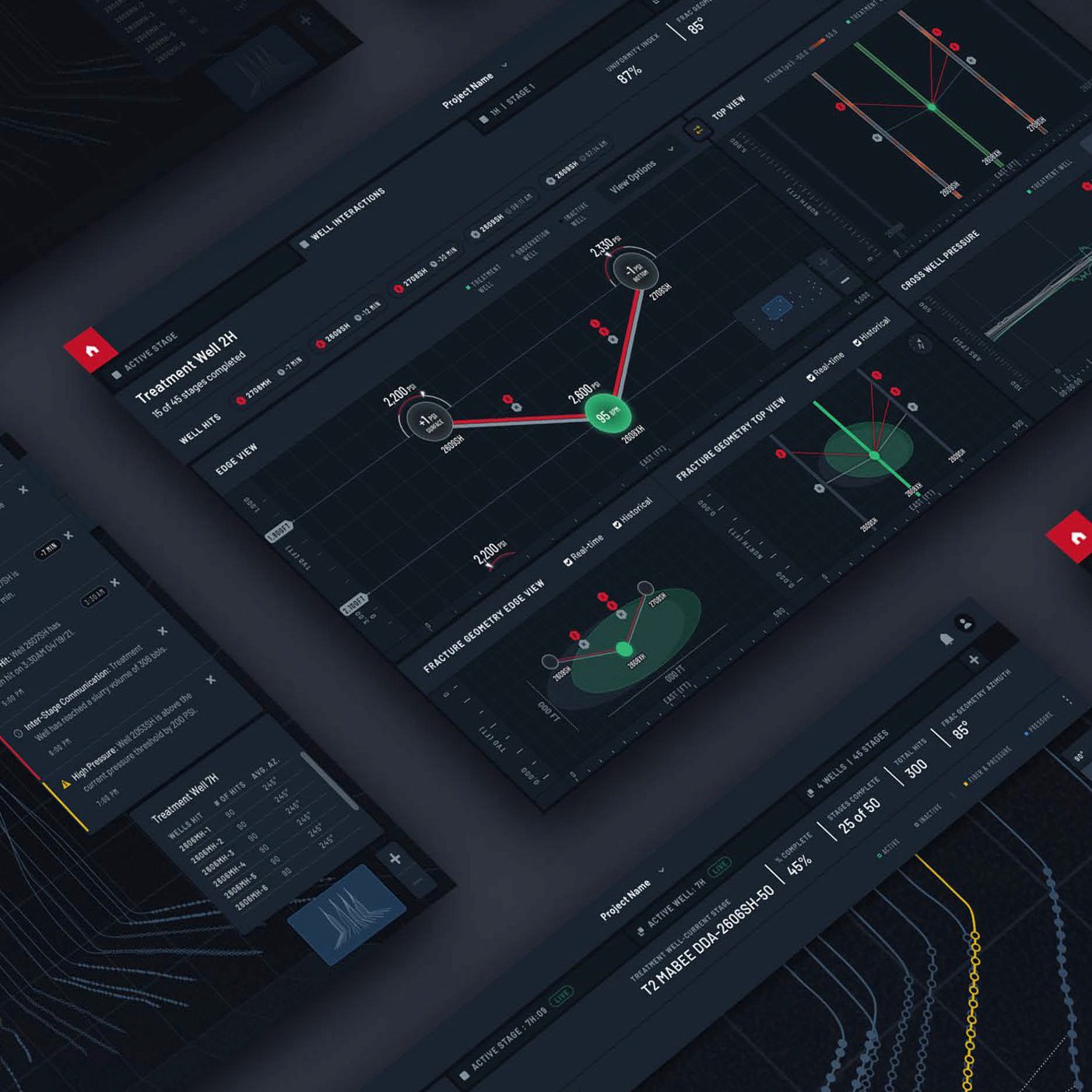 Interface design: Halliburton