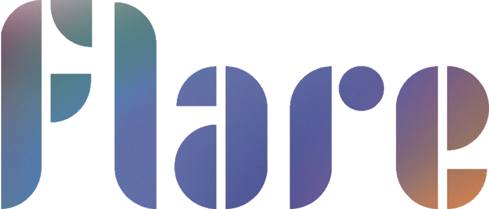 The Flare personal safety device company logo in large, colorful letters.